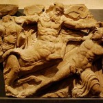 The Bassae Frieze has its own room at the British Museum