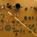 Artifacts from Olympia museum
