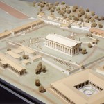 Mock-up of the Zeus Sanctuary in Olympia
